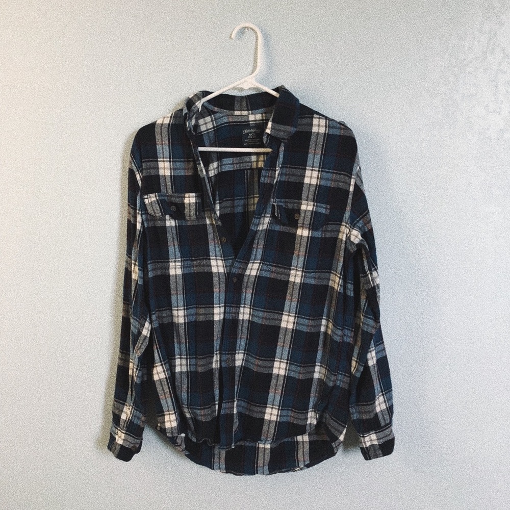 Blue flannel